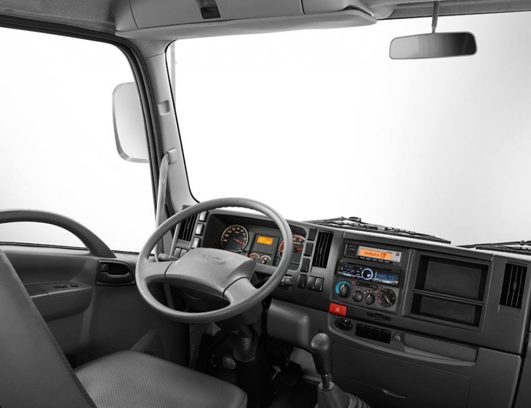 nội thất xe tải 3 chân isuzu FVM 34WE4