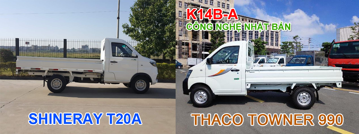 Thaco Towner và SRM T20A 