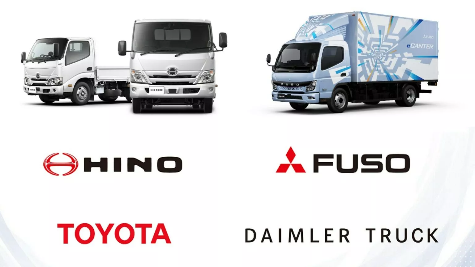 Toyota Và Daimler Hợp Nhất Xe Tải Hino Và Fuso
