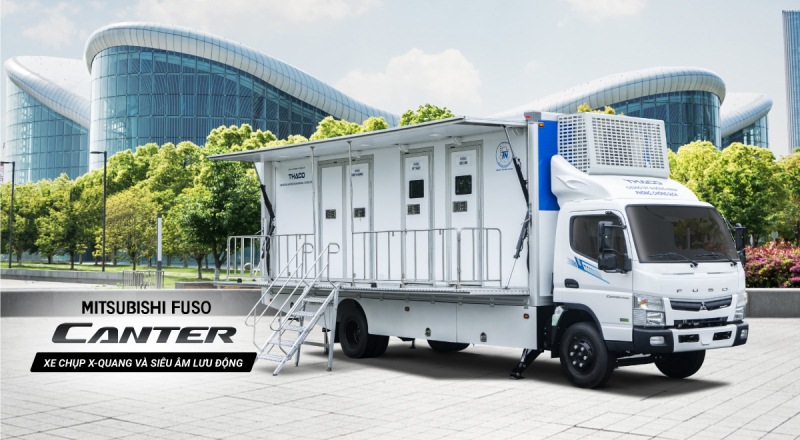 Xe chụp x-quang, siêu âm lưu động Fuso