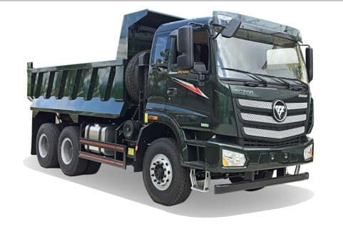 xe ben 2 cầu, khóa vi sai