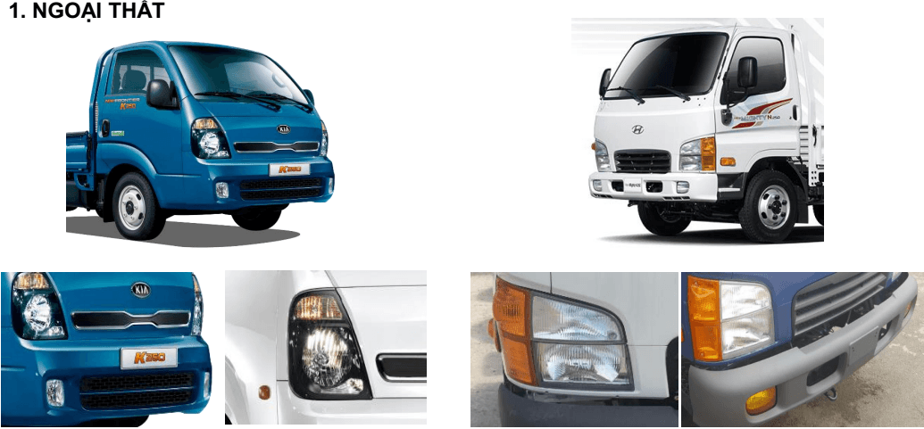 so sánh xe tải k250 và n250