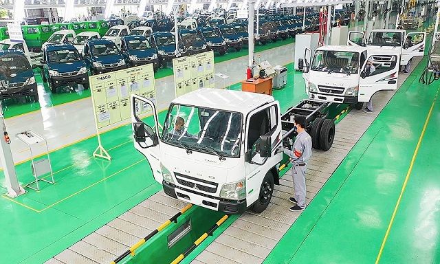 xe chuyên dùng chở vaccine Thaco Mitsubishi Fuso