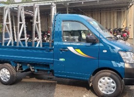 Xe tải thùng chở kính 990kg