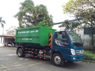 Xe chở rác thùng rời