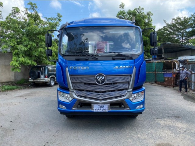 Xe tải cẩu Unic 5 tấn 5 khúc Foton Auman C160 7.75 tấn thùng 6,5 mét