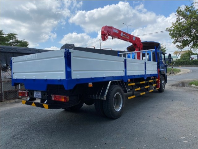 Xe tải cẩu Unic 5 tấn 5 khúc Foton Auman C160 7.75 tấn thùng 6,5 mét