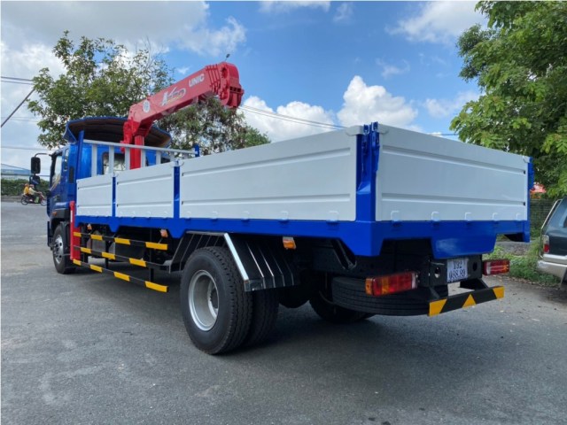 Xe tải cẩu Unic 5 tấn 5 khúc Foton Auman C160 7.75 tấn thùng 6,5 mét