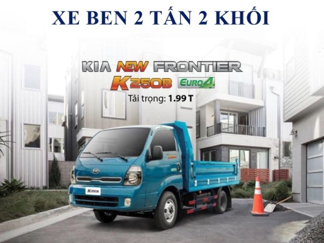Xe ben KIA K250B 2 tấn 2 khối