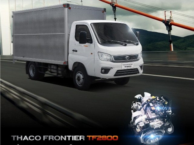 Xe tải 1.99 tấn Thaco 1T99 TF2800 thùng kín
