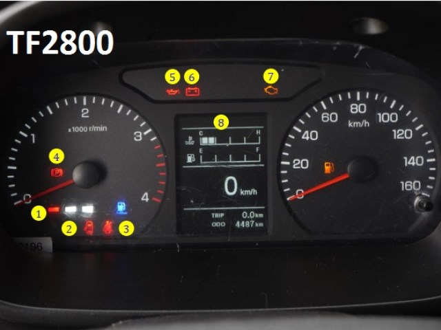 xe tải 1t99 Thaco Frontier TF2800