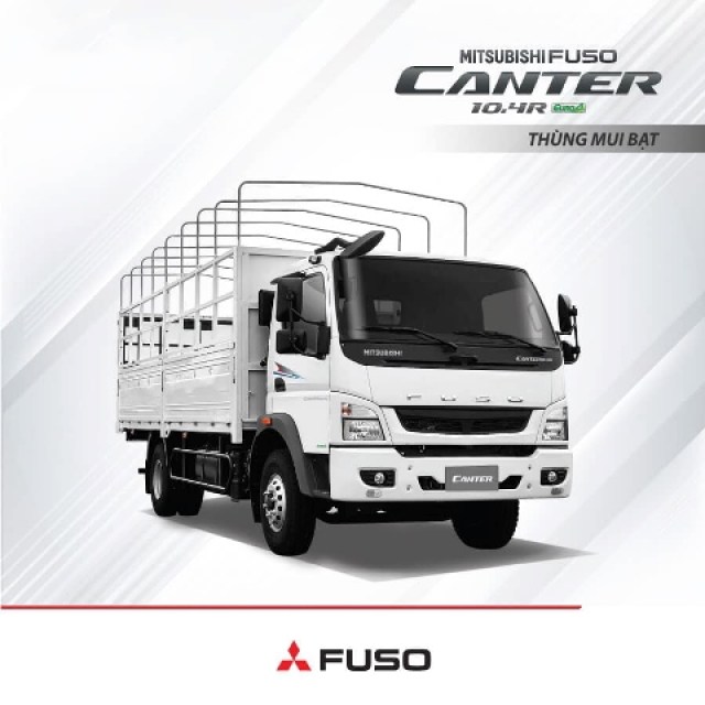 FUSO 6T Canter 10.4R 6 tấn thùng dài 5m2