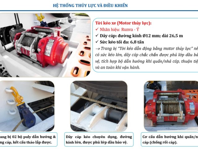 Xe chở xe kéo xe sàn trượt 5 tấn sàn 5m6 - Fuso FA 140 L