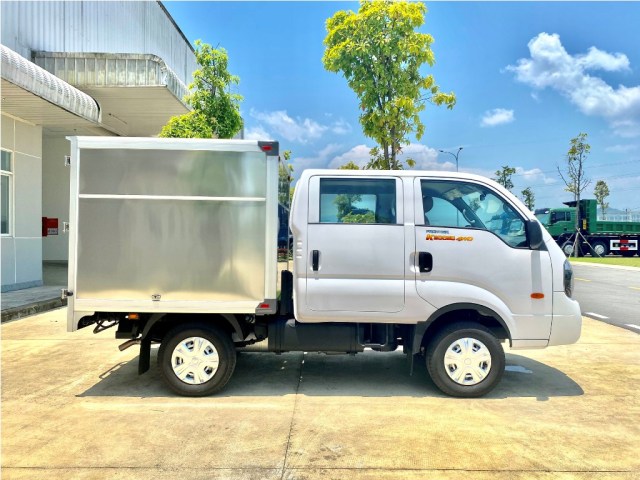 Xe tải Kia cabin đôi 6 chỗ 2 cầu K100SD/K200SD 4WD thùng kín