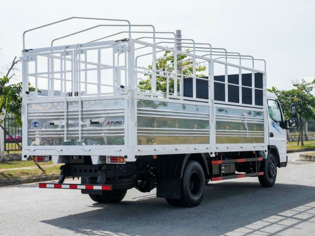 Xe tải thùng mui bạt 3.5 tấn Mitsubishi Fuso Canter TF7.5 Euro 5
