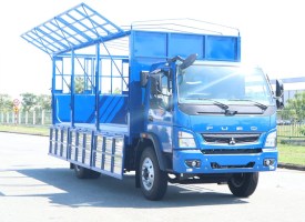 Mitsubishi Fuso FI170 thùng bạt mở bửng hông