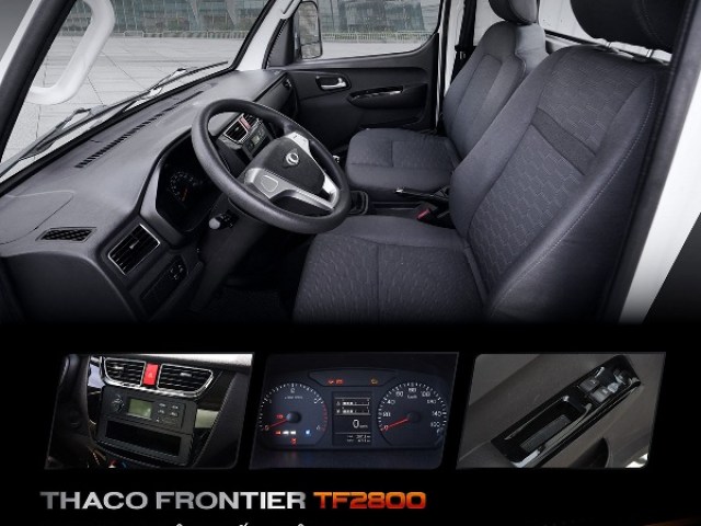 Xe tải 1.99 tấn Thaco 1T99 TF2800 thùng kín