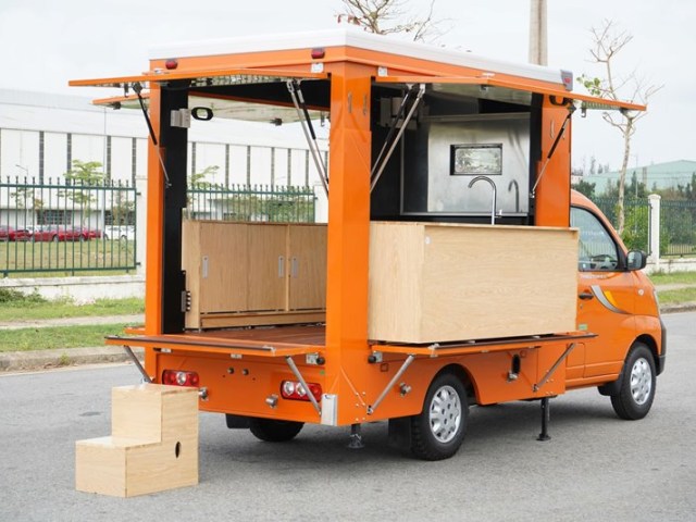 Xe bán hàng lưu động Thaco Towner 990 BH2