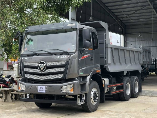 Xe Ben 3 Chân Auman 12 Tấn 10 Khối (Cầu dầu, 2 cấp)