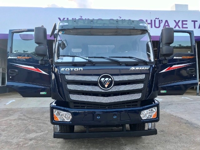 Xe Ben 3 Chân Auman 12 Tấn 10 Khối (Cầu dầu, 2 cấp)