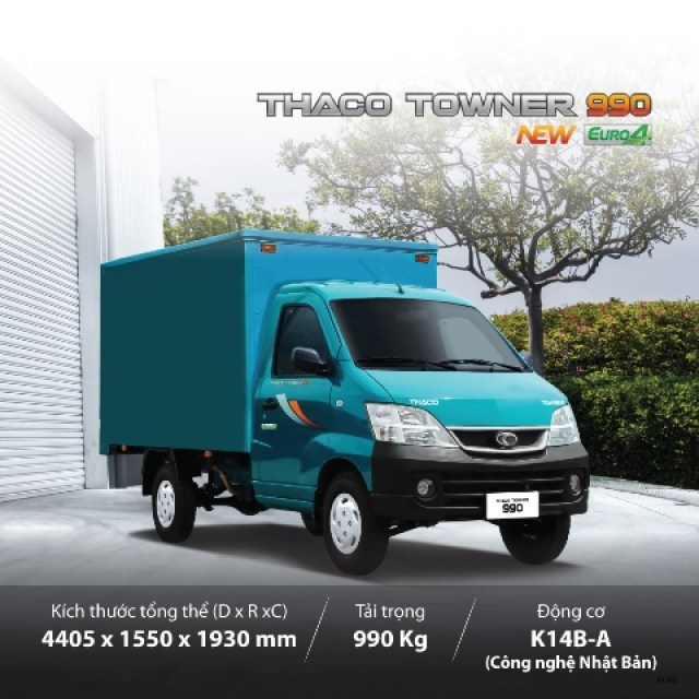 Towner 990 - xe tải nhỏ dưới 1 tấn