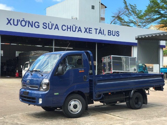 k250 thùng lửng màu xanh