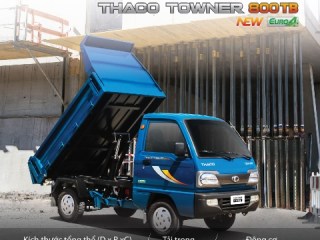 Xe ben Towner 800 - 750kg - 0.9 khối