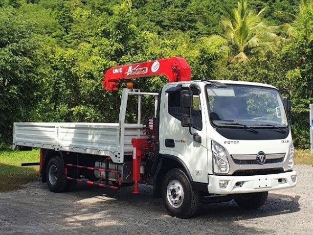 Xe tải cẩu Ollin S720 7 tấn gắn cẩu Unic V343K 
