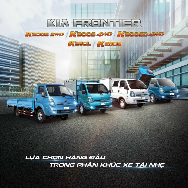 Xe tải 2.5 tấn KIA K250 Thaco