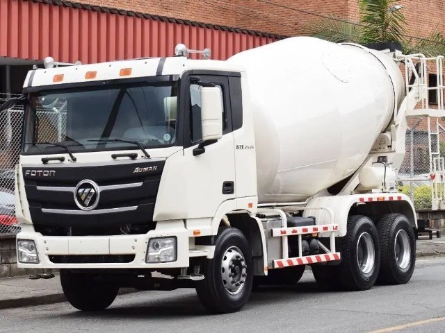 Xe bồn trộn bê tông 12 khối FOTON AUMAN MIXER